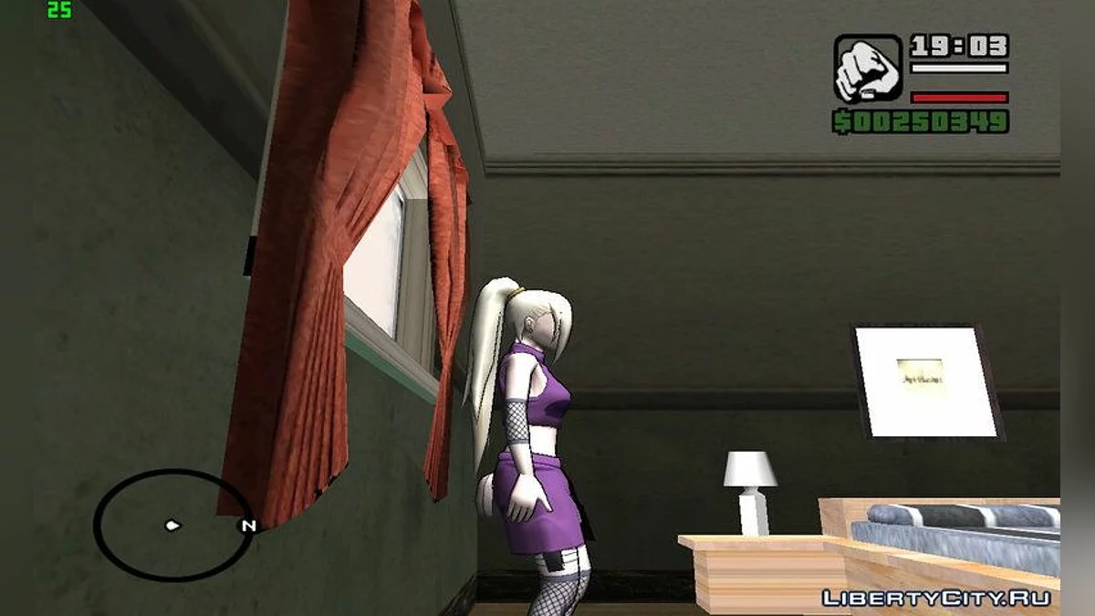 Ino Yamanaka from the Anime "Naruto" / GTA San Andreas