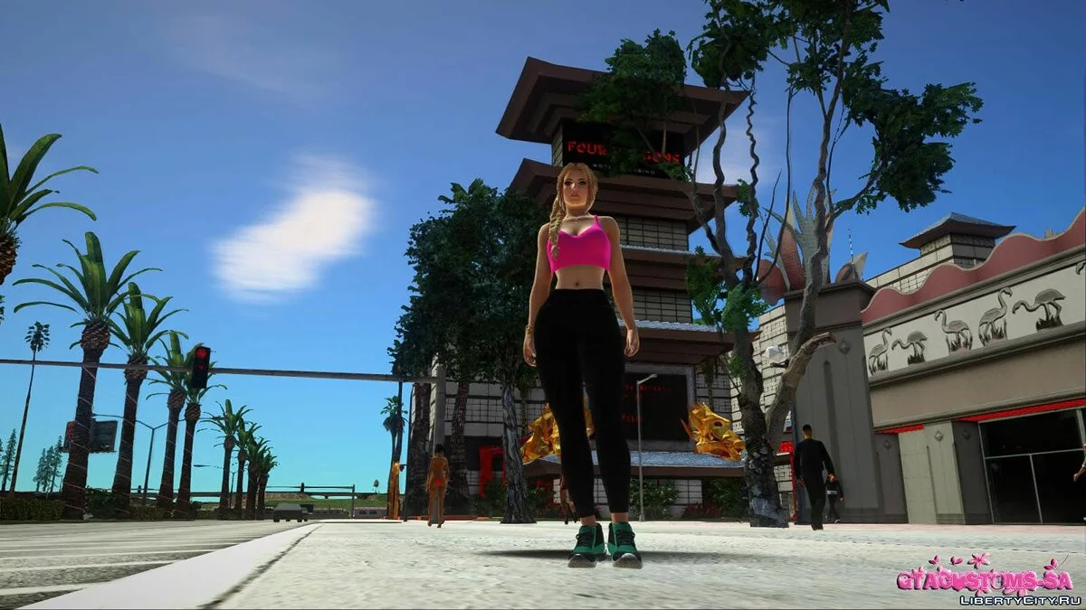 Хелена Дуглас з Dead Or Alive 5 / GTA San Andreas