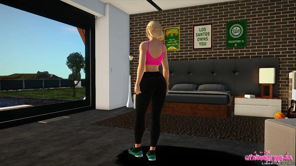 Хелена Дуглас з Dead Or Alive 5 / GTA San Andreas