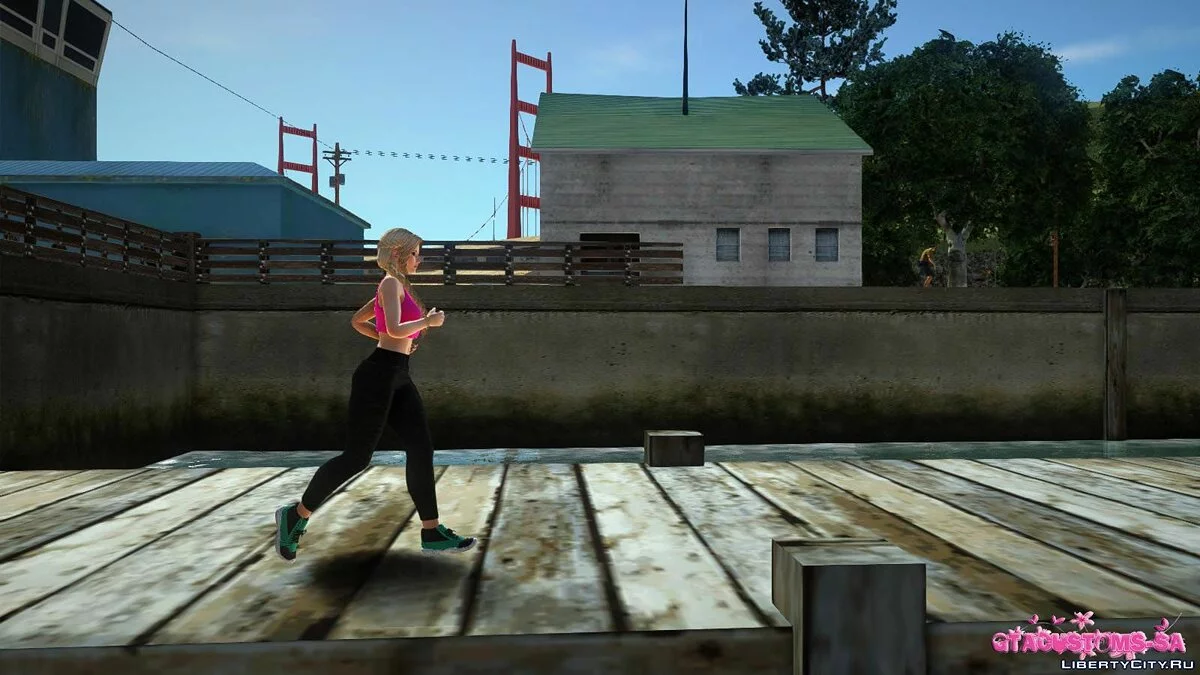 Хелена Дуглас з Dead Or Alive 5 / GTA San Andreas