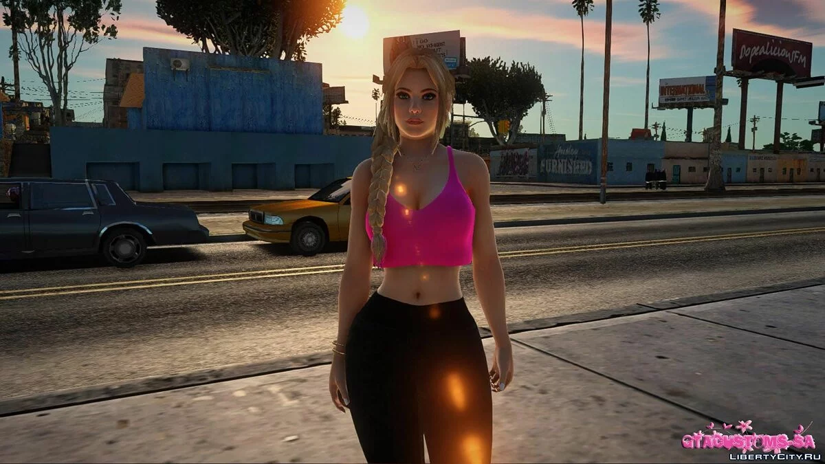 Хелена Дуглас з Dead Or Alive 5 / GTA San Andreas
