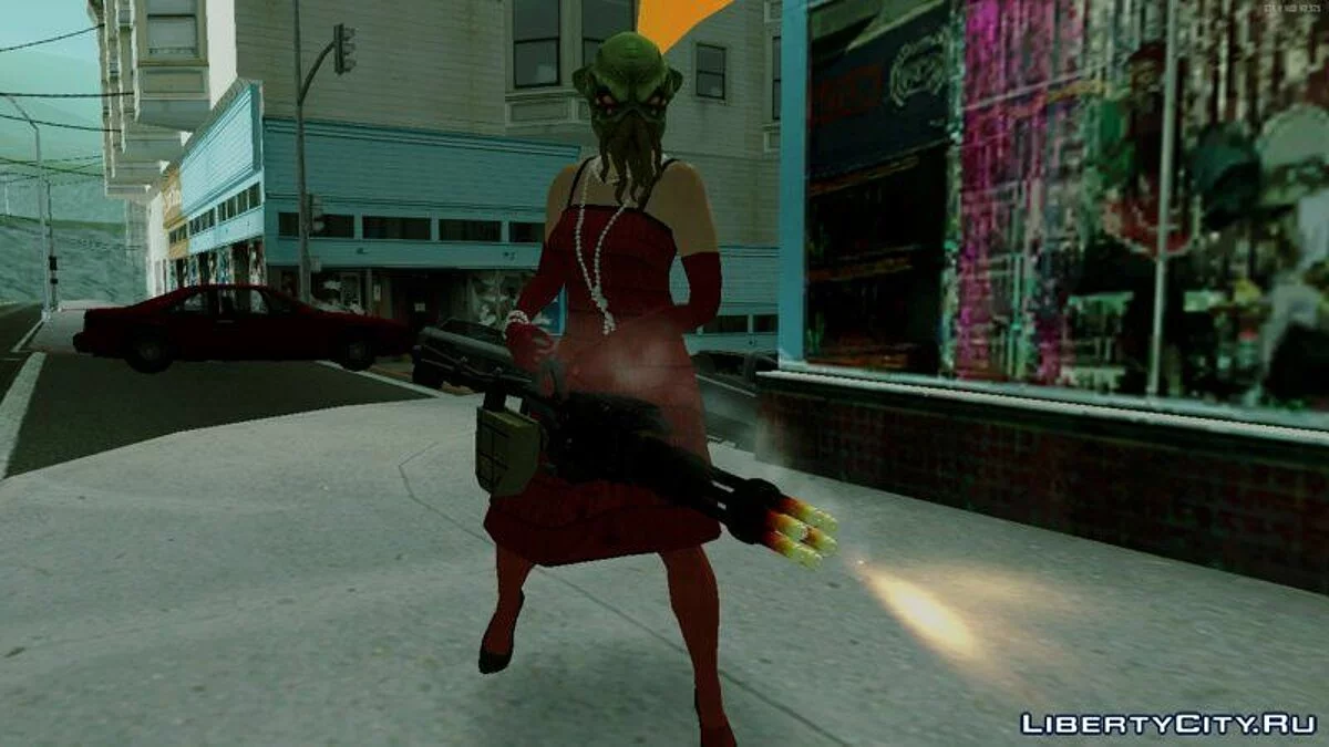 Halloween-Skins aus GTA Online / GTA San Andreas