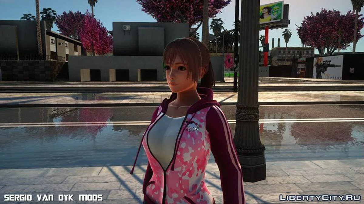 Honoka aus DOA6 / GTA San Andreas