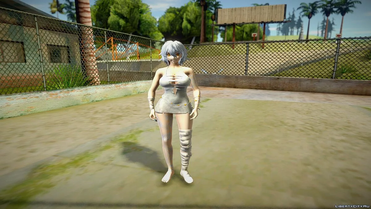 Іо з Code Vein / GTA San Andreas