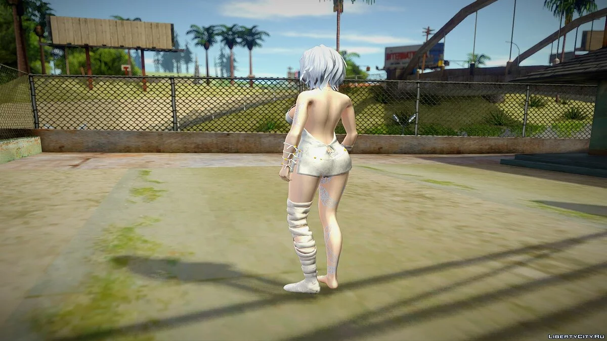 Іо з Code Vein / GTA San Andreas