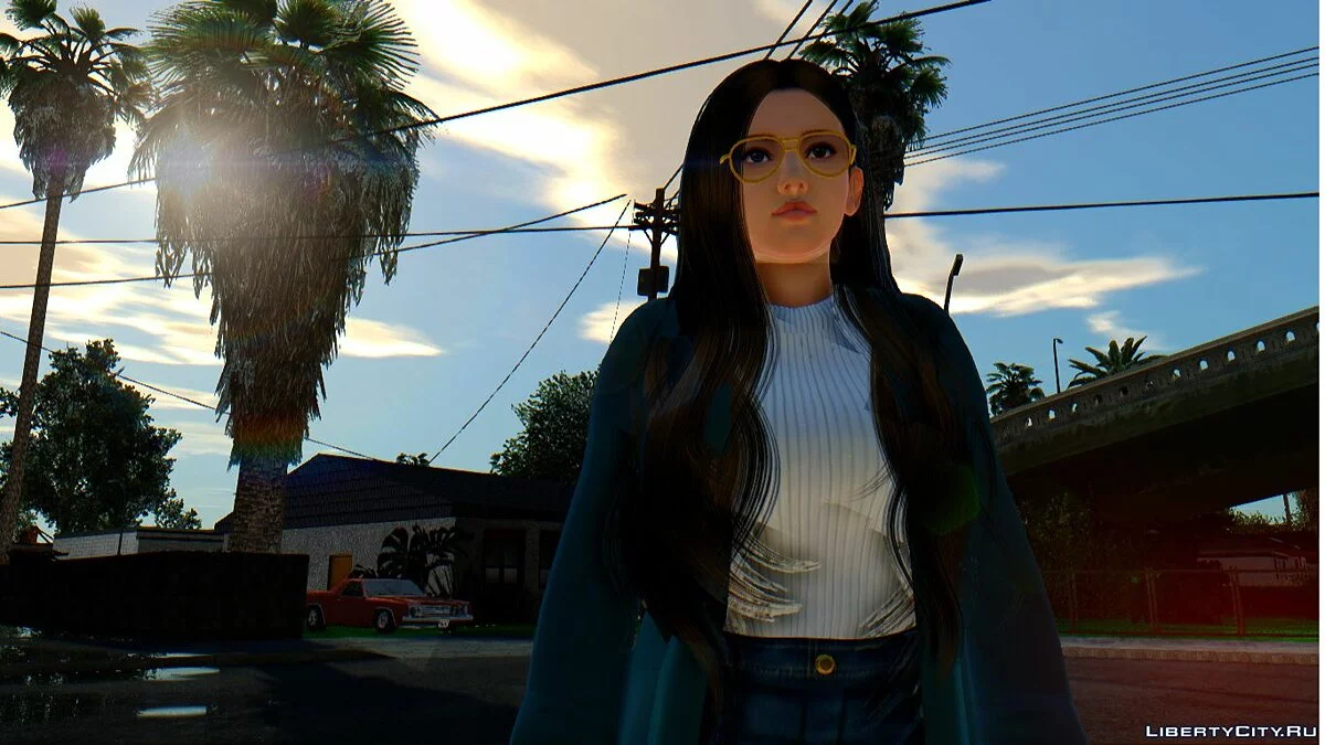 Mai Shiranui in Korean Style / GTA San Andreas