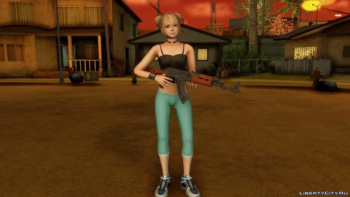 Marie aus Dead Or Alive 5 LR / GTA San Andreas