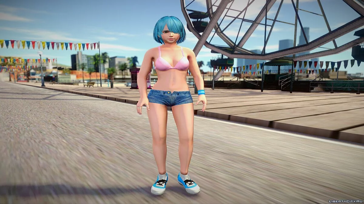 Нико из DoA в тренировочной одежде / GTA San Andreas