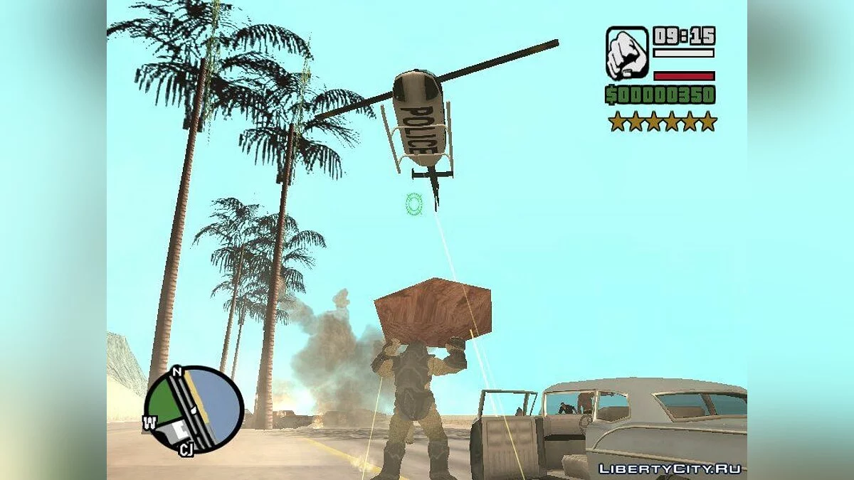 Rhino aus Spiderman (cleo) / GTA San Andreas