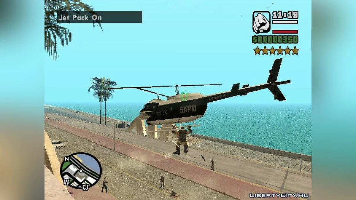 Rhino aus Spiderman (cleo) / GTA San Andreas