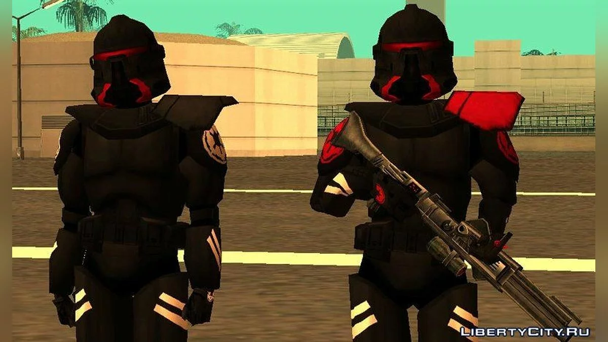 Штурмовик-охотник из Star Wars / GTA San Andreas