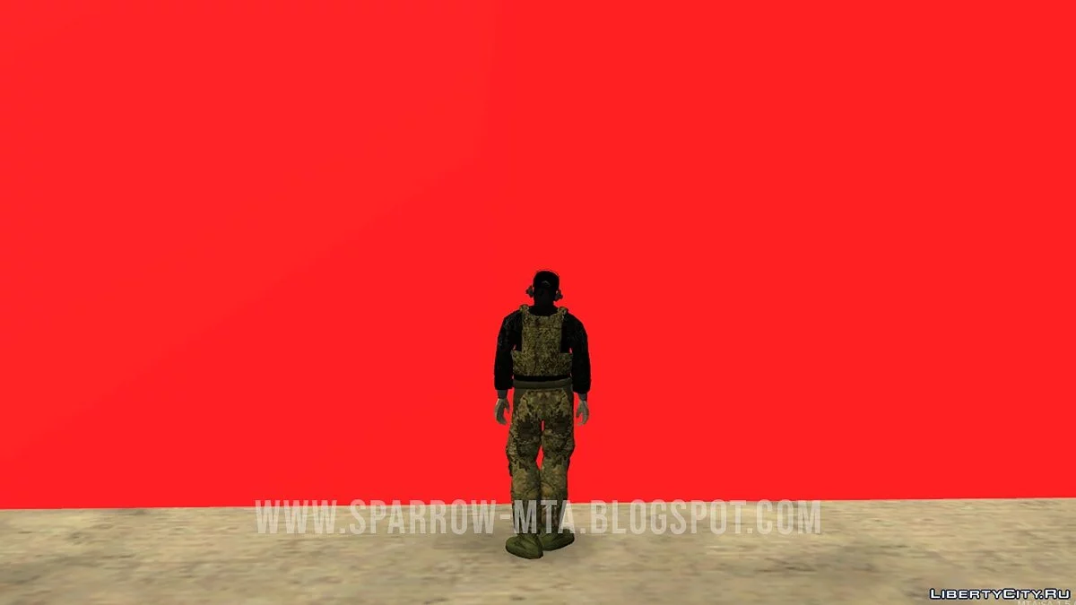 Скин военного / GTA San Andreas