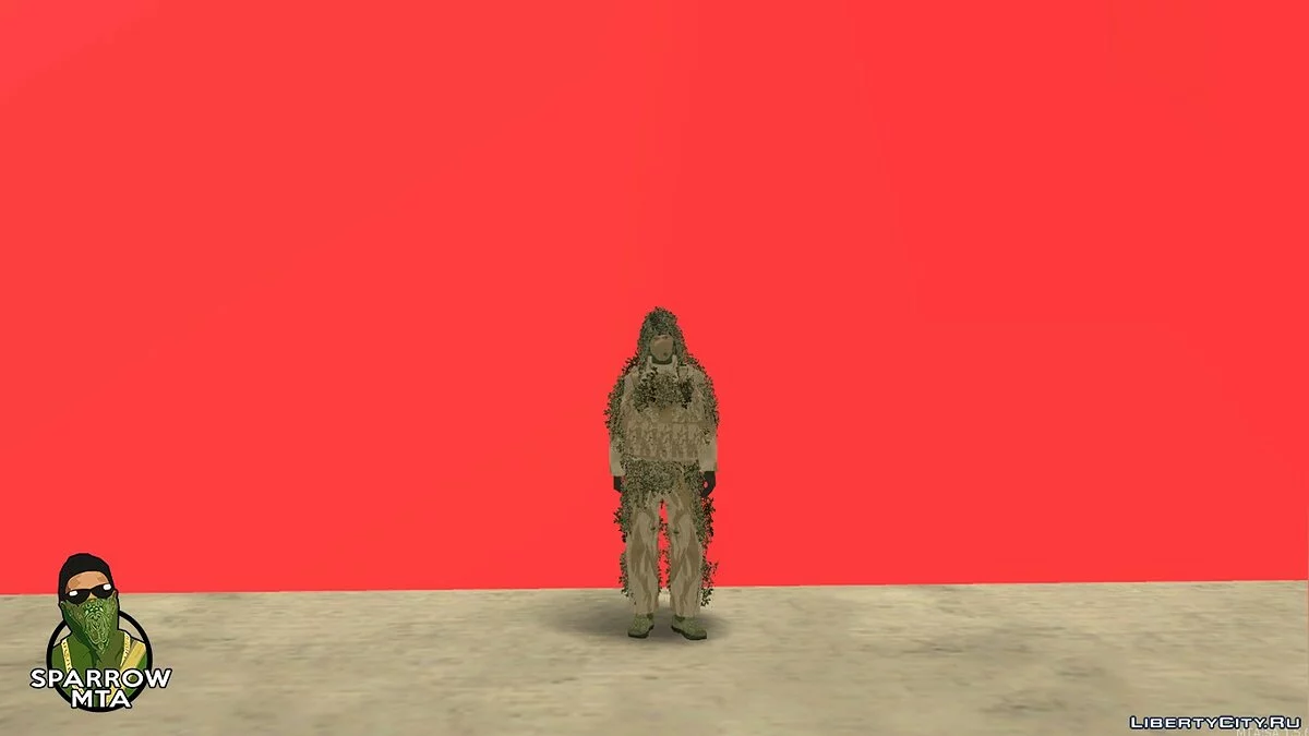 Camouflaged Soldier / GTA San Andreas