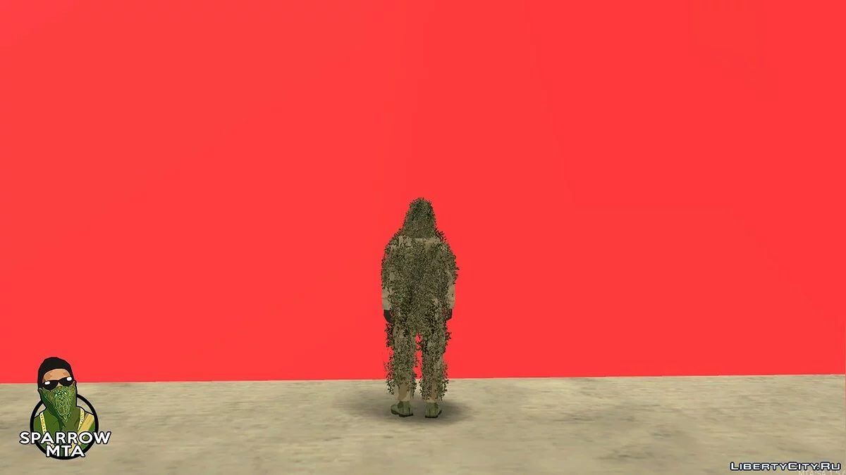 Camouflaged Soldier / GTA San Andreas