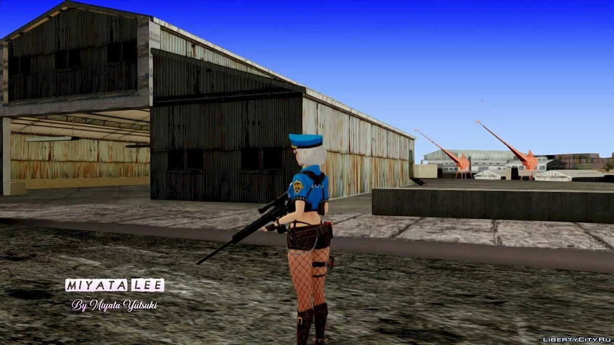 Samt Polizei aus dem Spiel OverHit / GTA San Andreas