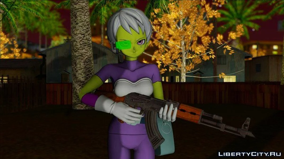 Cheelai з Dragon Ball FighterZ / GTA San Andreas