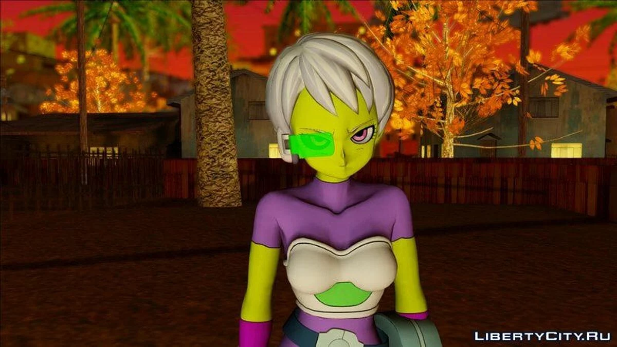 Cheelai з Dragon Ball FighterZ / GTA San Andreas