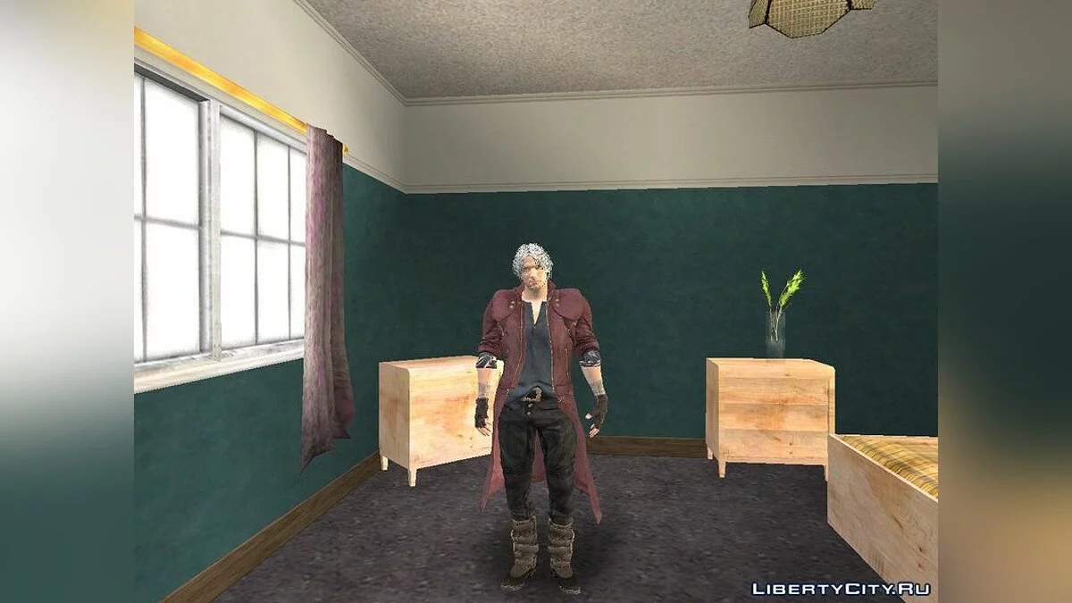 Dante dari DMC5 / GTA San Andreas