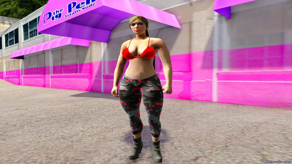 GTA 5中的女性角色 / GTA San Andreas