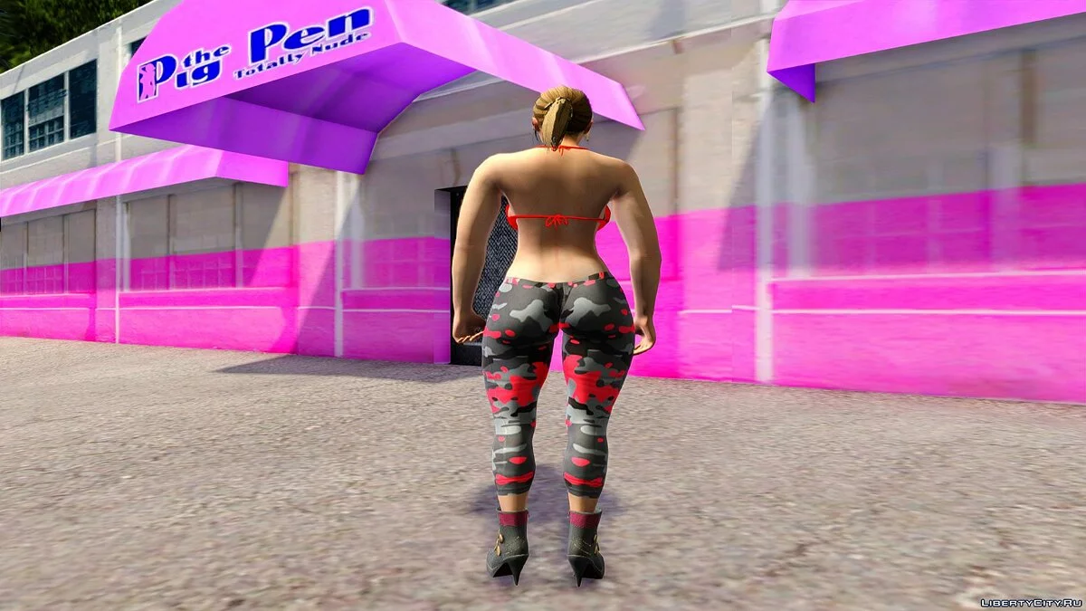 GTA 5中的女性角色 / GTA San Andreas