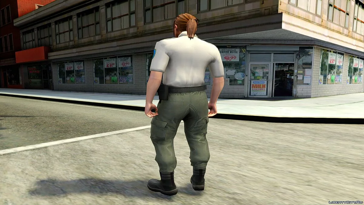 Дівчина-поліцейський з GTA Online / GTA San Andreas