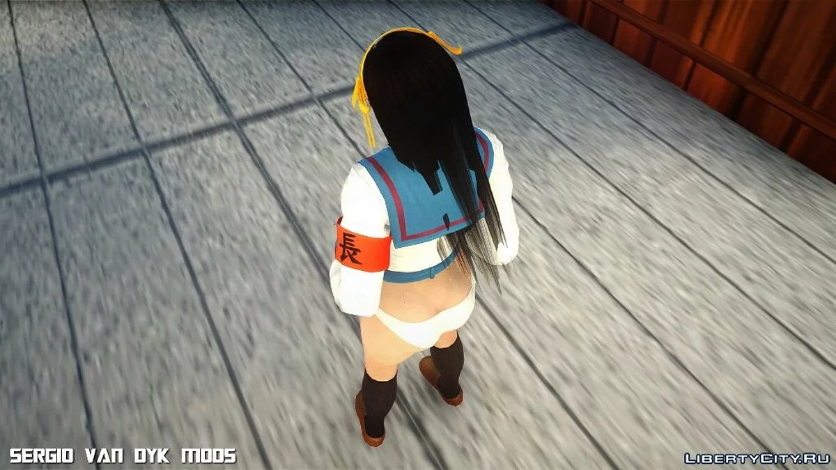 Sizzling Kokoro in Sailor Uniform / GTA San Andreas
