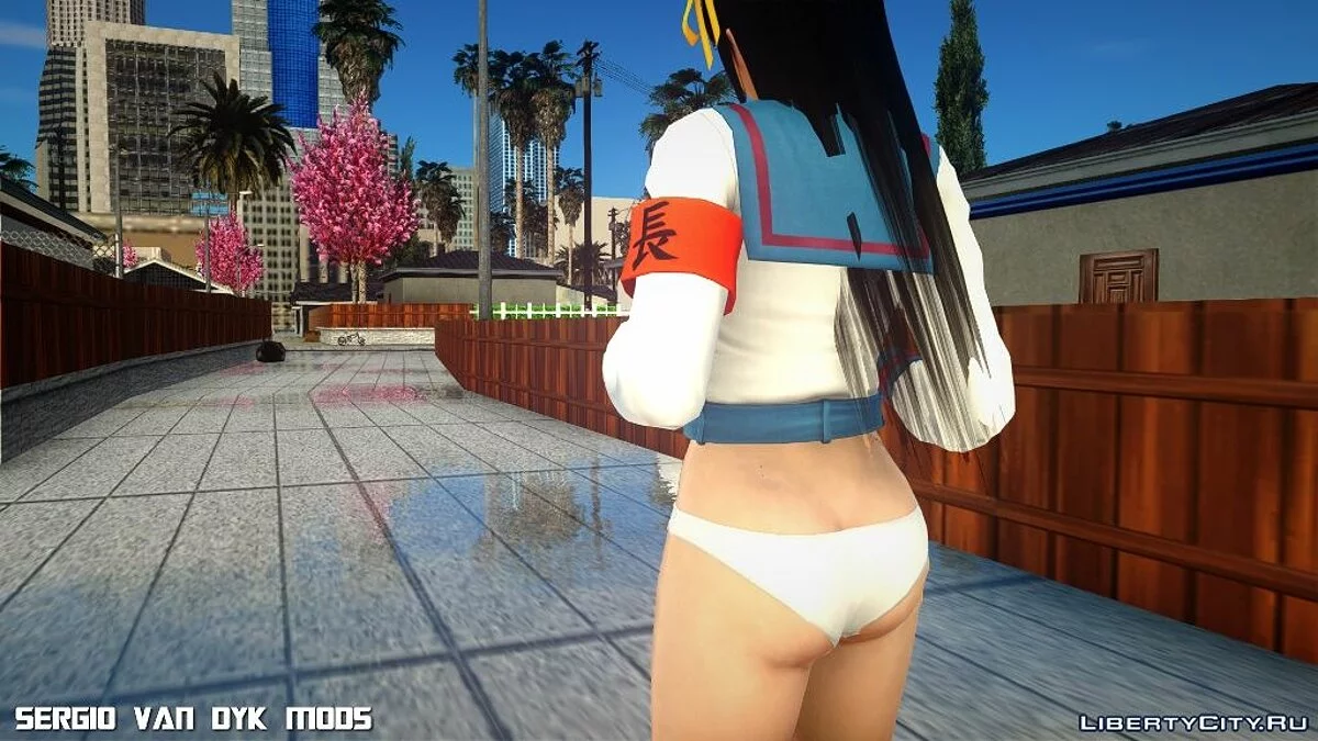 Sizzling Kokoro in Sailor Uniform / GTA San Andreas