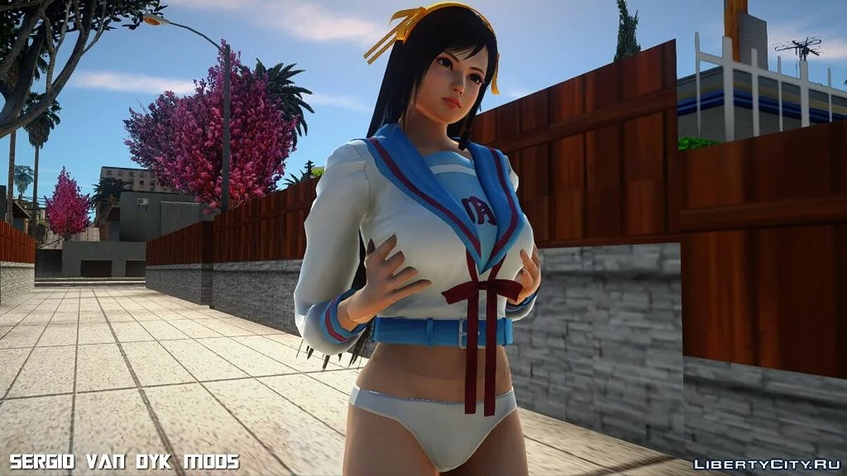 Sizzling Kokoro in Sailor Uniform / GTA San Andreas