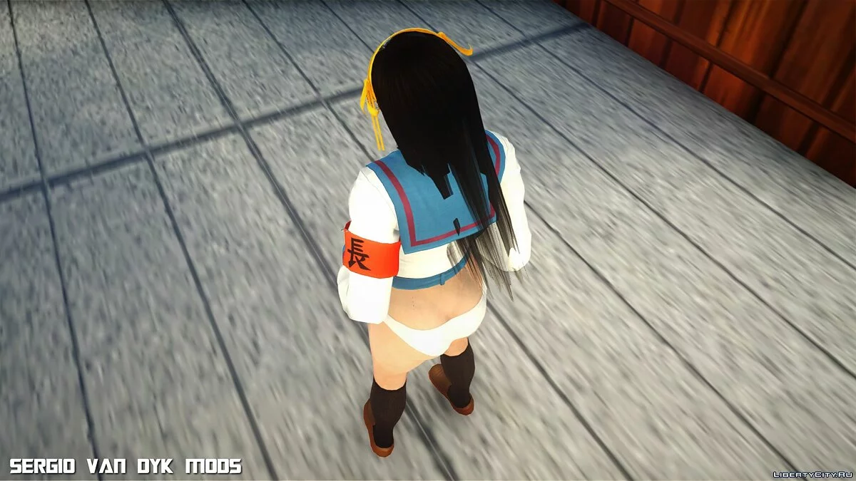 Sizzling Kokoro in Sailor Uniform / GTA San Andreas