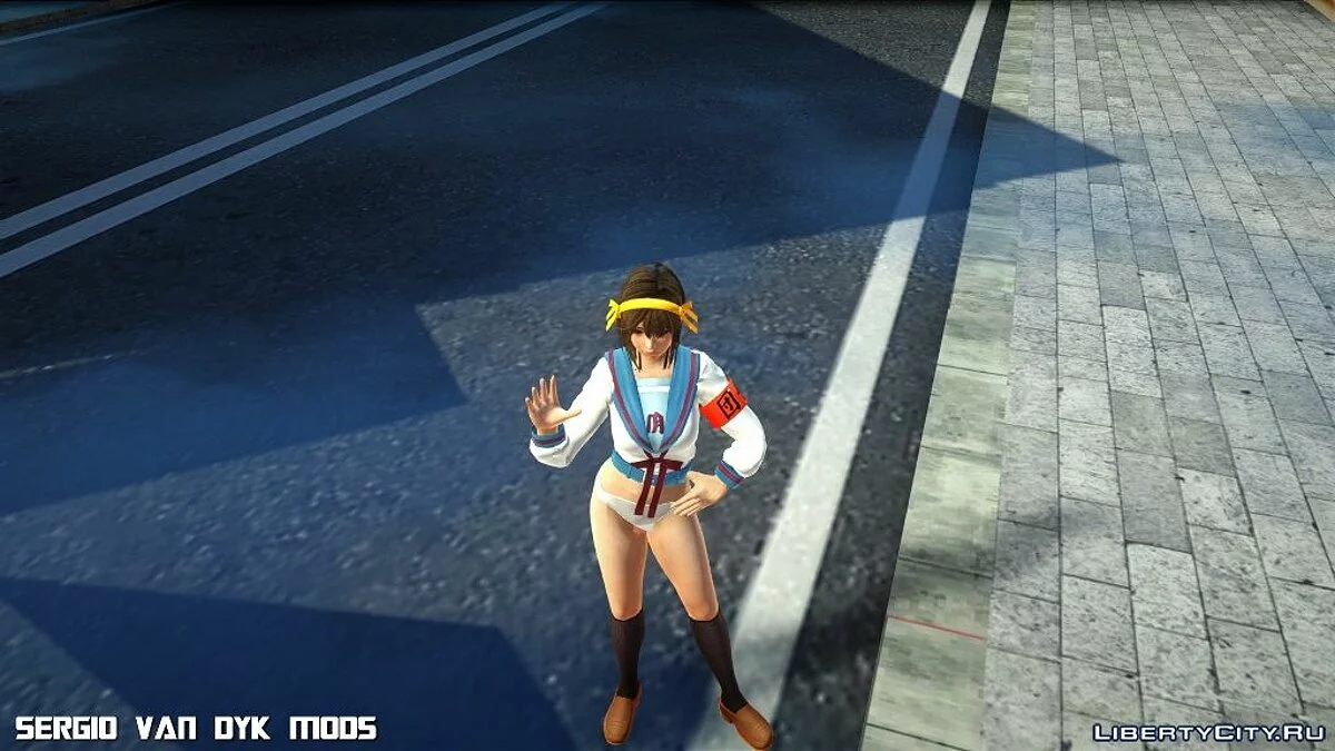 Гаряча Місакі в уніформі Північного матроса / GTA San Andreas