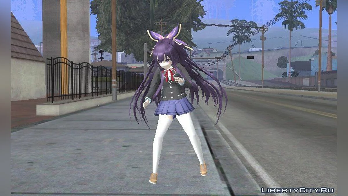 Yatogami Tohka from the anime