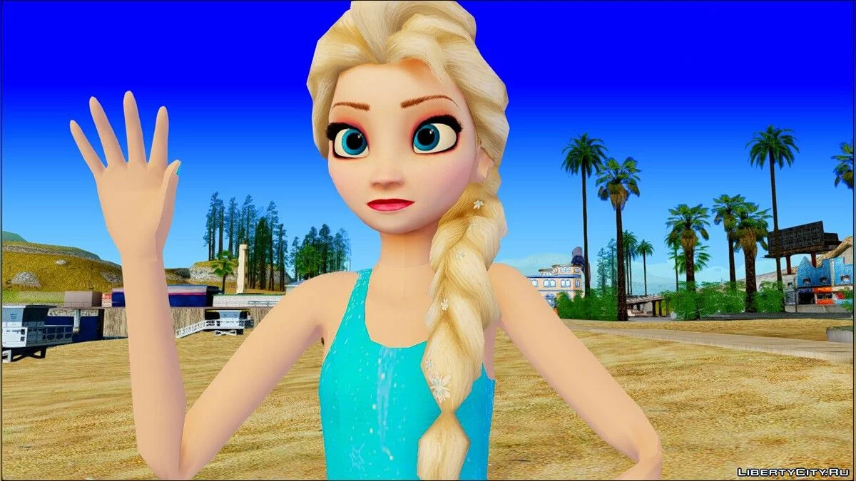 Elsa from the Movie