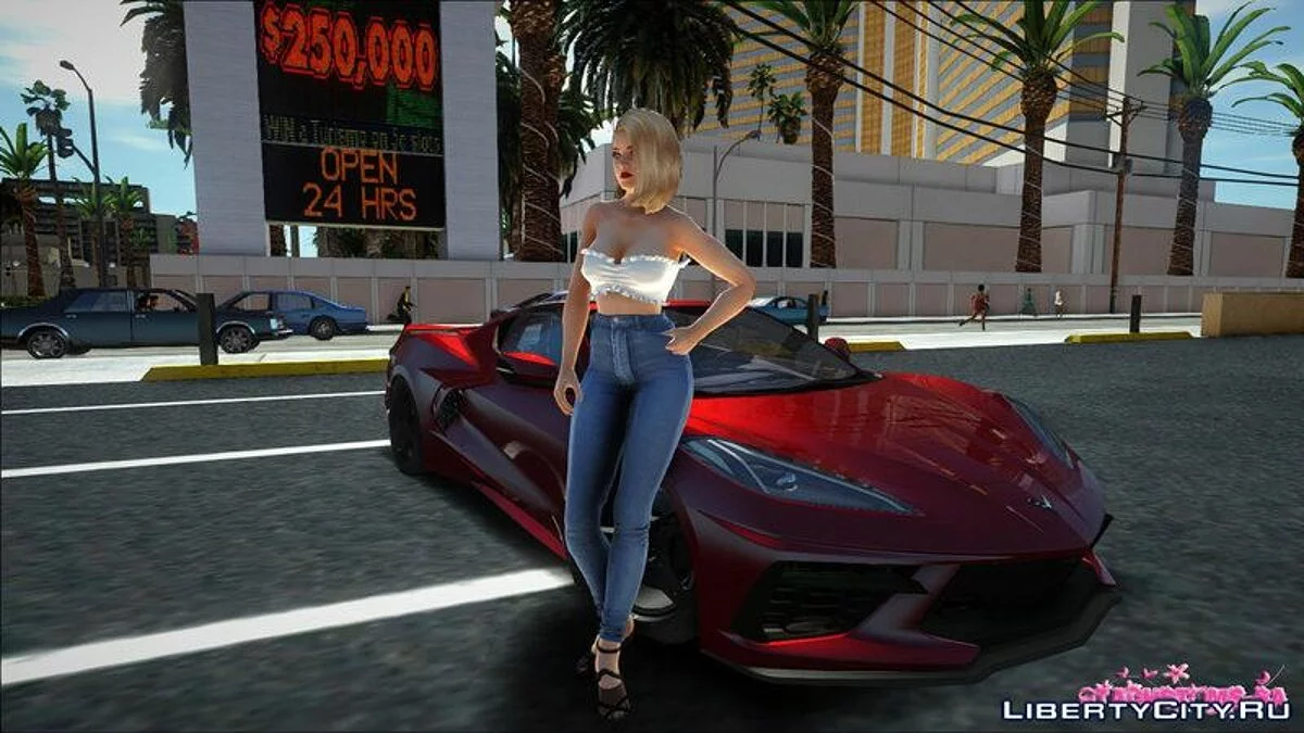 Helena Douglas in Casual Wear v21 / GTA San Andreas
