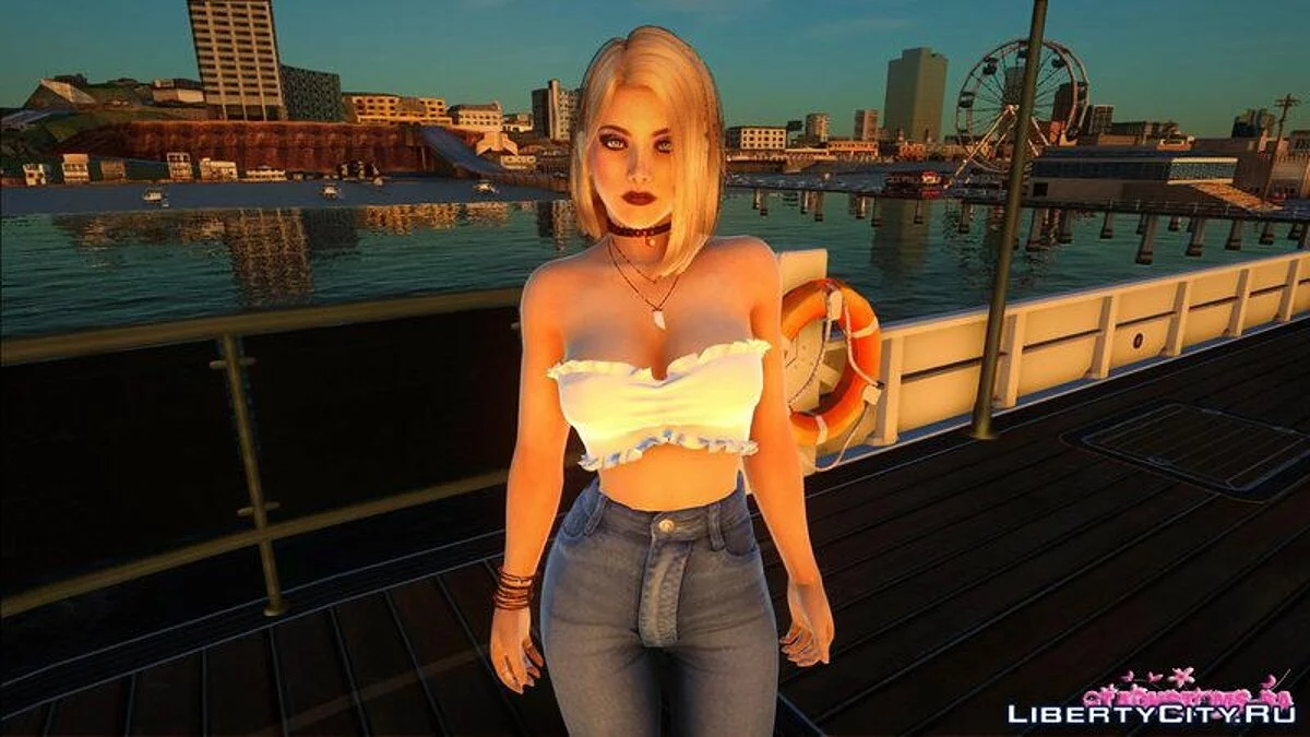 Helena Douglas in Casual Wear v21 / GTA San Andreas