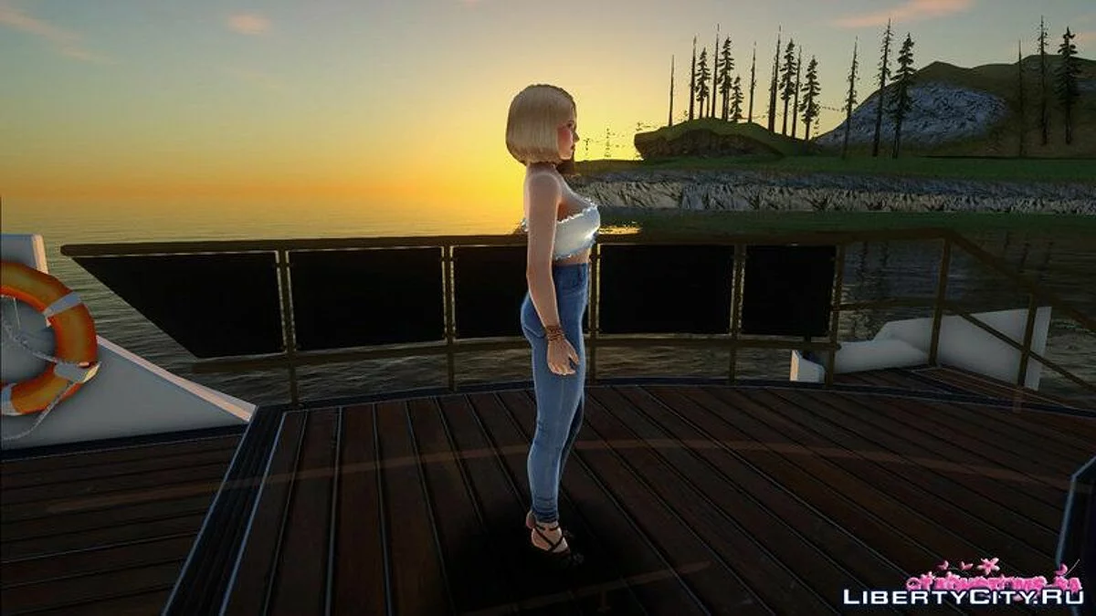 Helena Douglas in Casual Wear v21 / GTA San Andreas