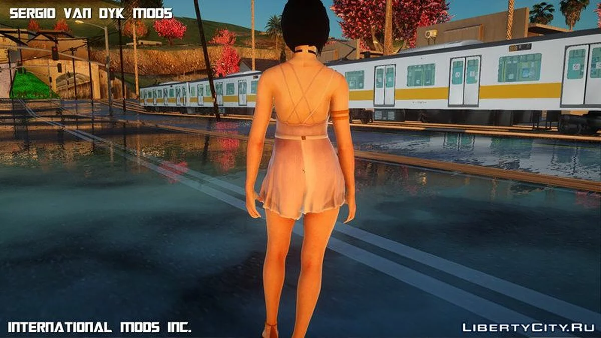 Katherine Warren (Ada Wong) from Resident Evil 2 / GTA San Andreas