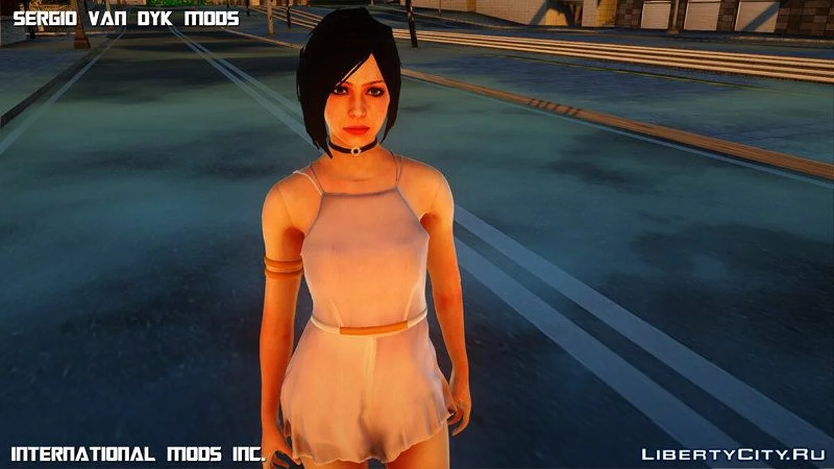 Katherine Warren (Ada Wong) from Resident Evil 2 / GTA San Andreas