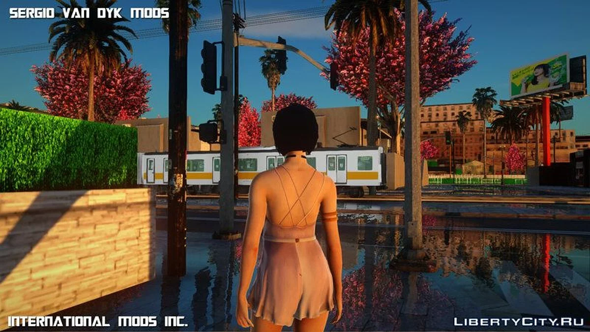 Katherine Warren (Ada Wong) from Resident Evil 2 / GTA San Andreas