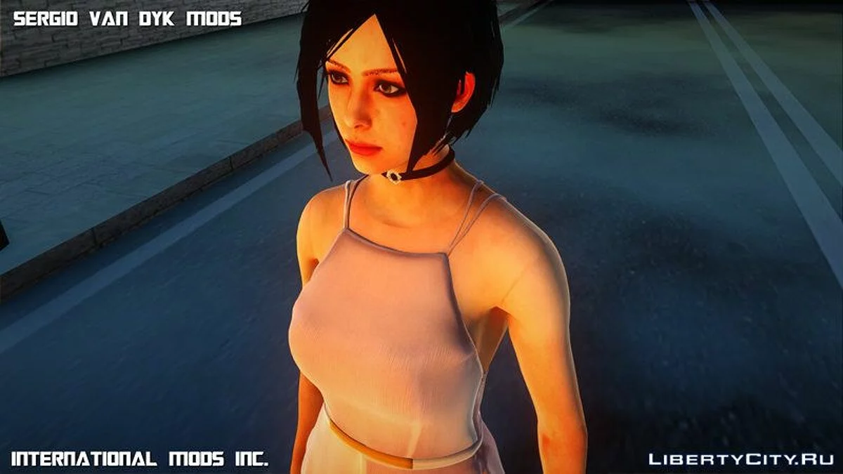 Katherine Warren (Ada Wong) from Resident Evil 2 / GTA San Andreas
