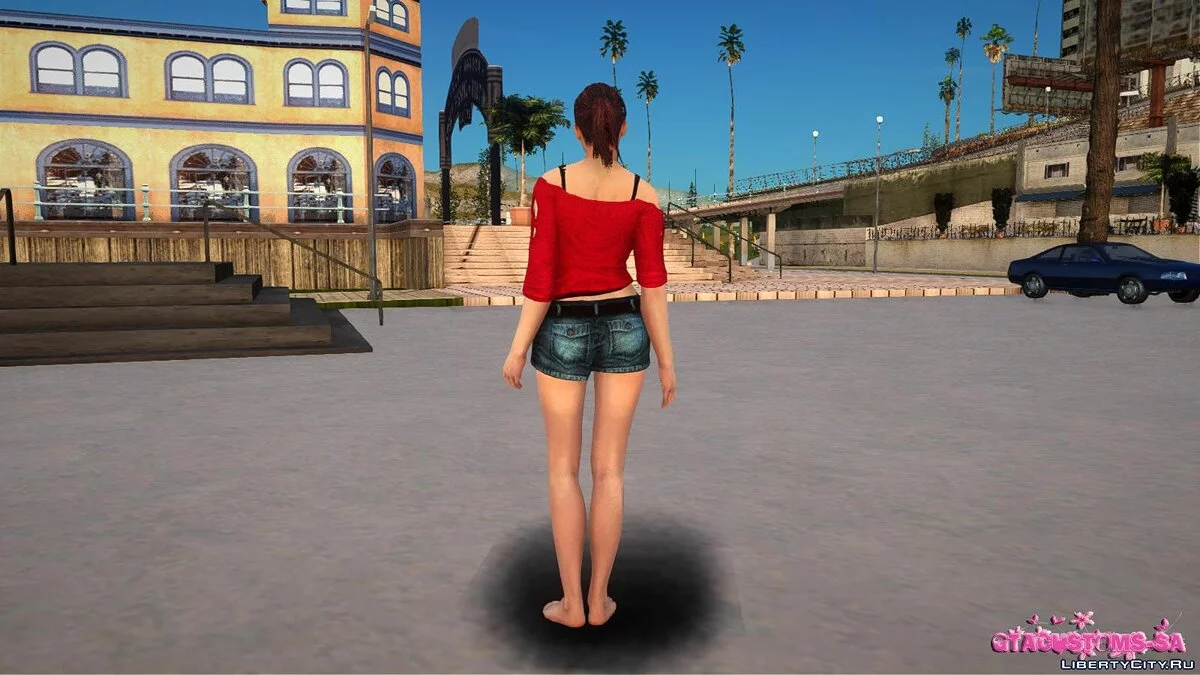 Клэр Редфилд в домашней одежде / GTA San Andreas