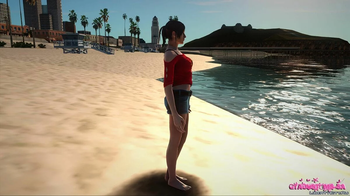 Клэр Редфилд в домашней одежде / GTA San Andreas