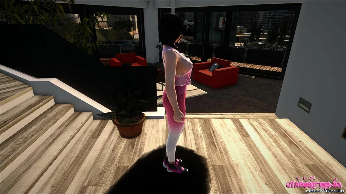Kokoro en tenue décontractée v9 / GTA San Andreas