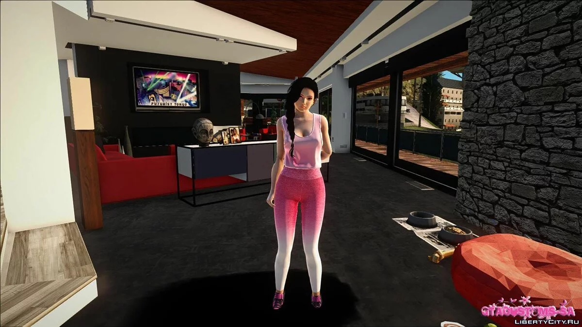 Kokoro en tenue décontractée v9 / GTA San Andreas
