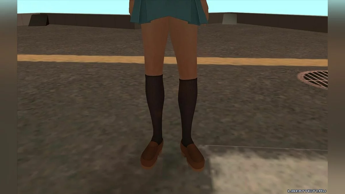 Kokoro in School Uniform (Two Versions) / GTA San Andreas