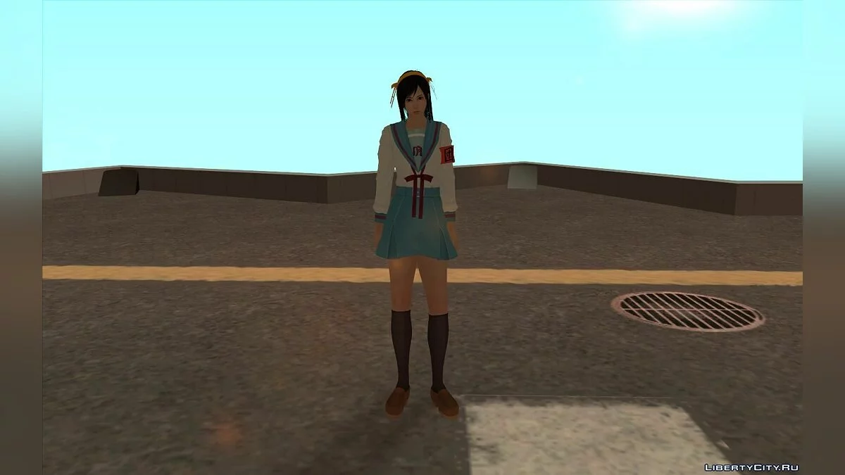Kokoro in School Uniform (Two Versions) / GTA San Andreas