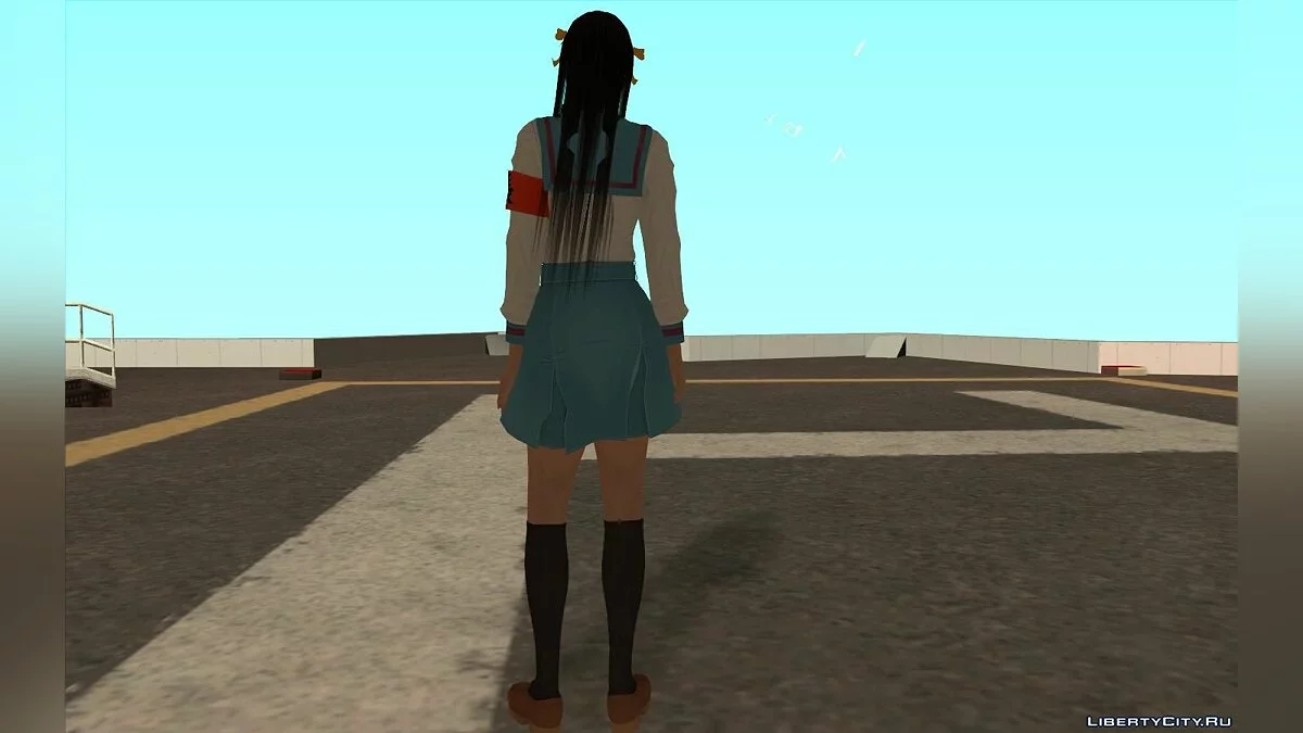 Kokoro in School Uniform (Two Versions) / GTA San Andreas