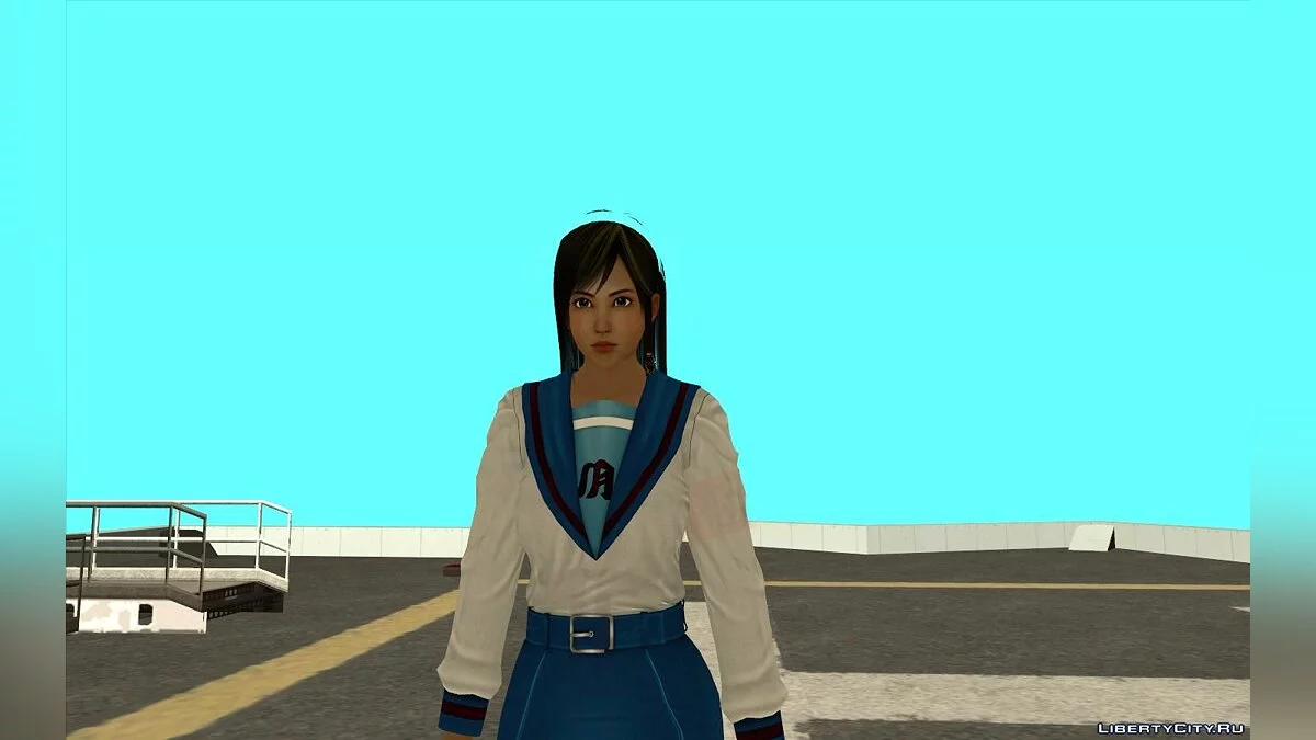 Kokoro in School Uniform (Two Versions) / GTA San Andreas