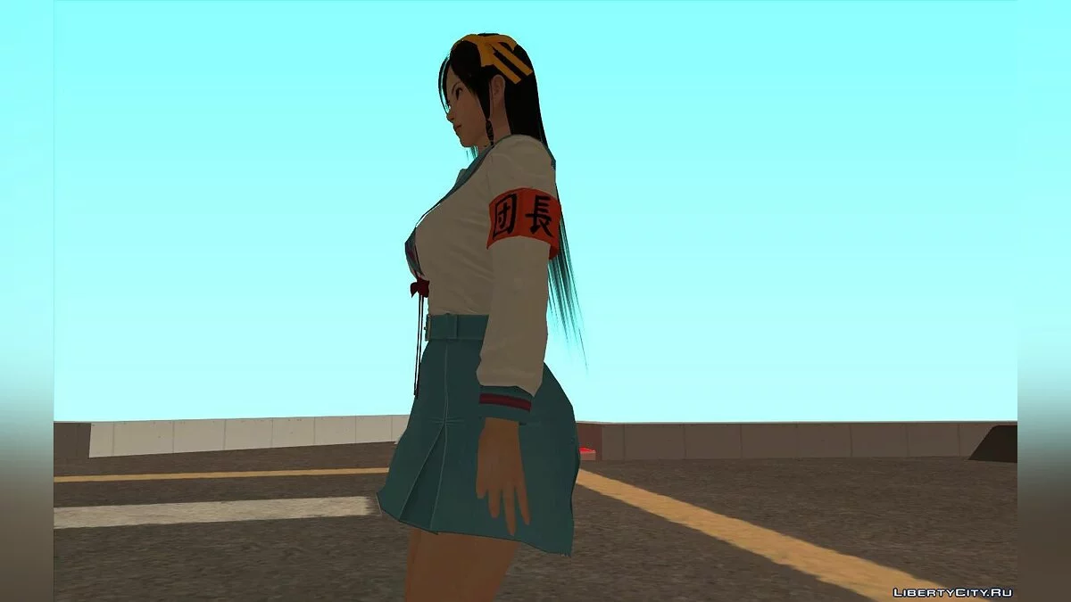 Kokoro in School Uniform (Two Versions) / GTA San Andreas