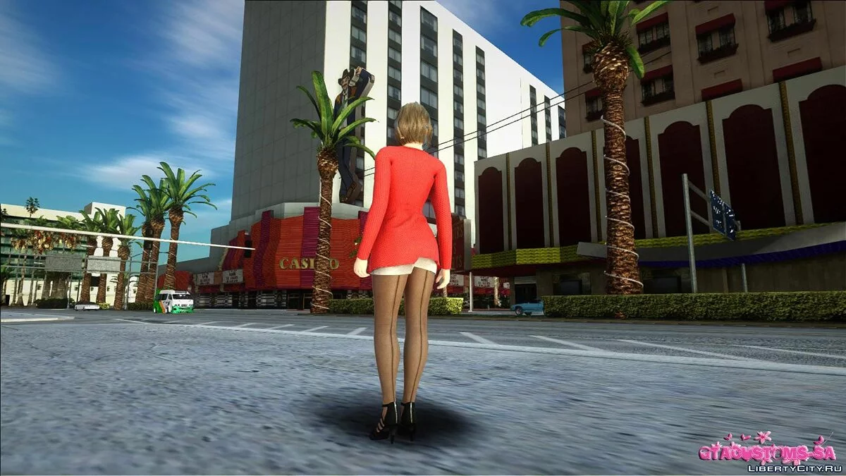Christie in casual clothes v5 / GTA San Andreas