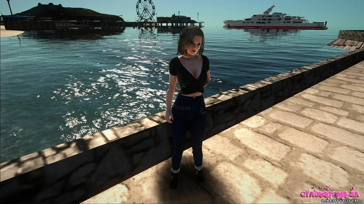 Крісті в повсякденному одязі v6 / GTA San Andreas